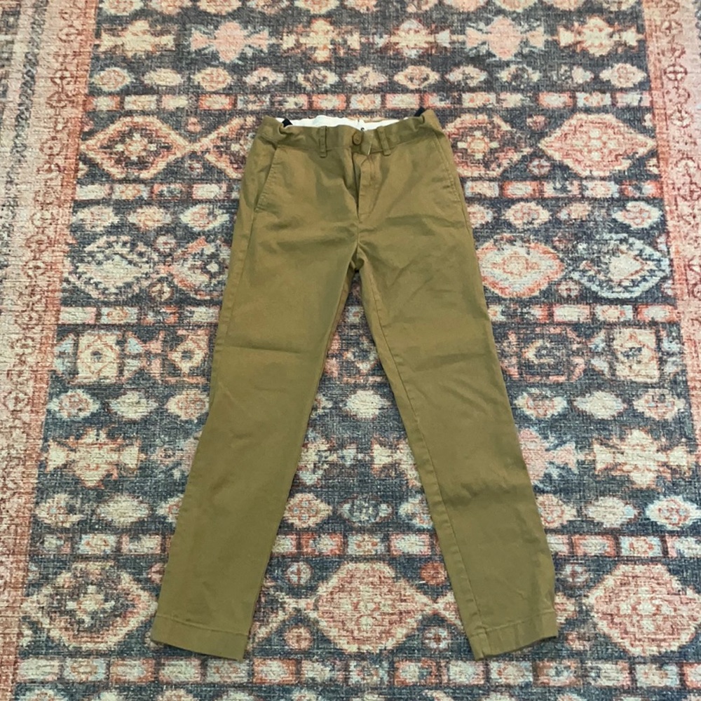 Cute boys j crew crewcuts khakis boys sz 10!